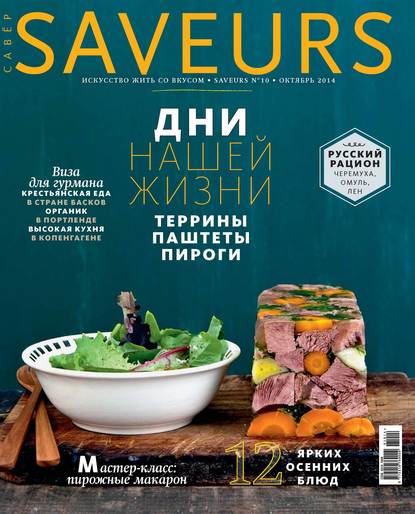 Скачать книгу Журнал Saveurs №10/2014
