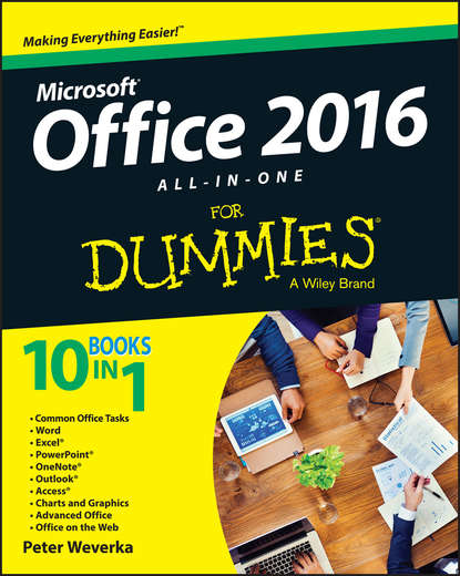 Скачать книгу Office 2016 All-In-One For Dummies