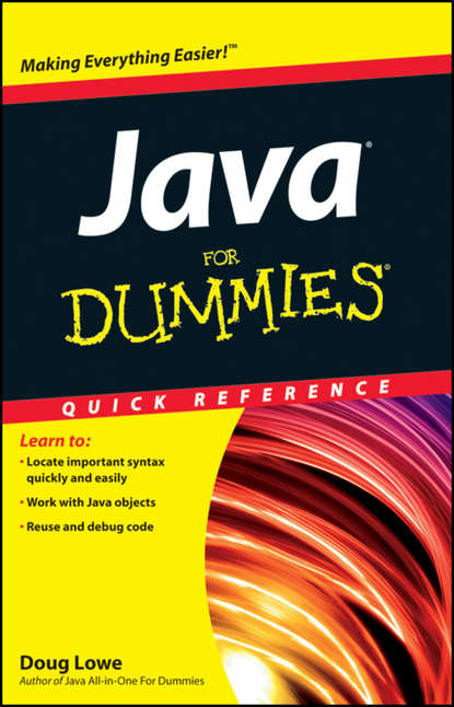 Скачать книгу Java For Dummies Quick Reference