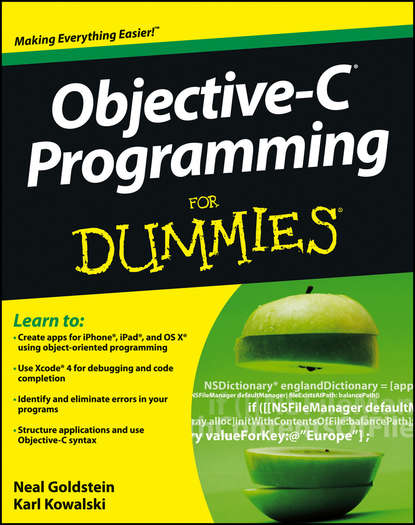 Скачать книгу Objective-C Programming For Dummies