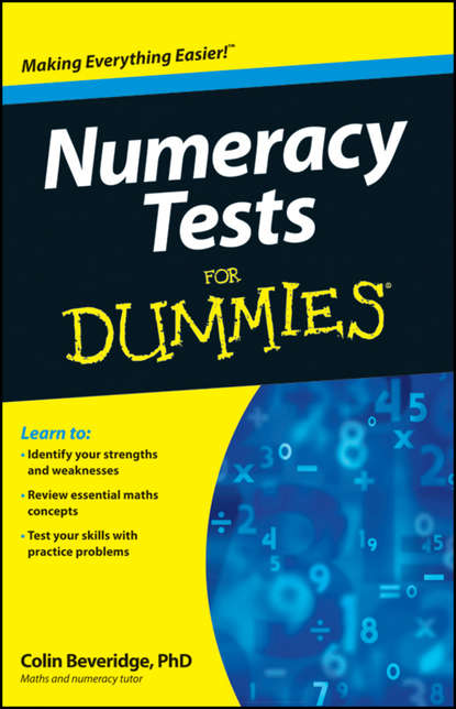 Скачать книгу Numeracy Tests For Dummies