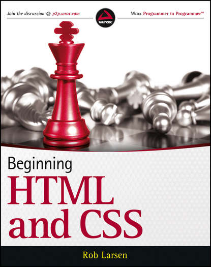 Скачать книгу Beginning HTML and CSS