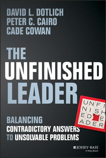Скачать книгу The Unfinished Leader. Balancing Contradictory Answers to Unsolvable Problems
