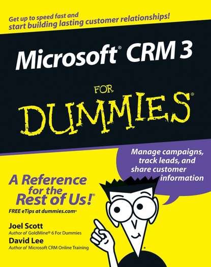 Скачать книгу Microsoft CRM 3 For Dummies