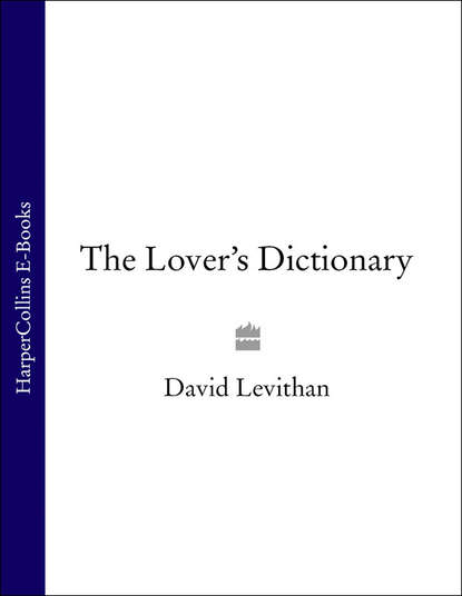 Скачать книгу The Lover’s Dictionary: A Love Story in 185 Definitions