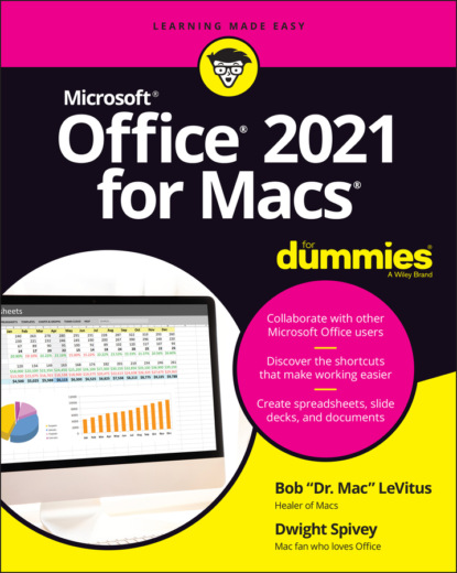 Скачать книгу Office 2021 for Macs For Dummies